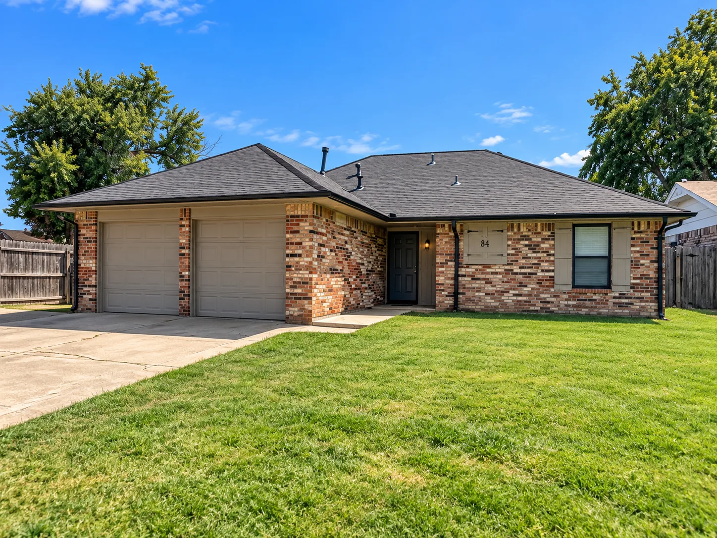 Front exterior of the house at 721 Willow Run
